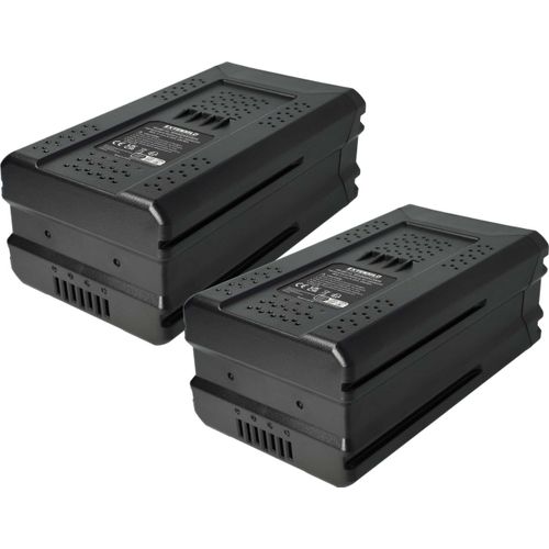 EXTENSILO 2x Akku Ersatz für Stiga SBT 5080 AE für Werkzeug, Akku-Gartengerät (6000 mAh, Li-Ion, 80 V)