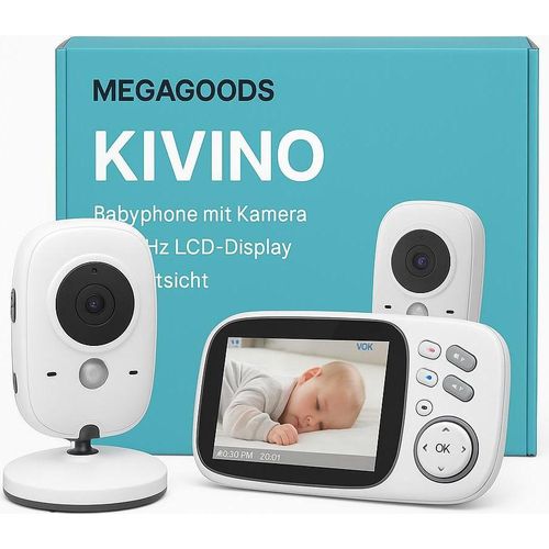 Babyphone mit Kamera 2,4 GHz LCD Display Nachtsicht DE.