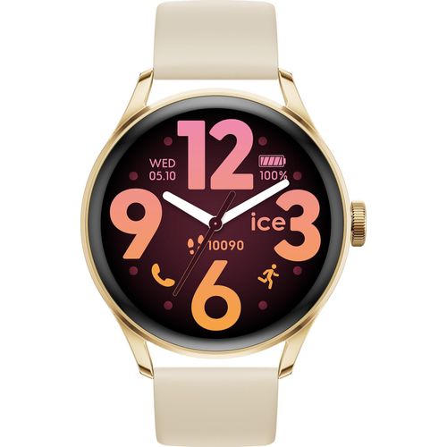 Ice-Watch 025115 Smartwatch ICE Smart 3.0 Round Goldfarben/Beige