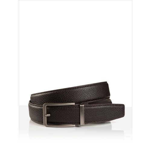 Monti Herren Ledergürtel YALE 3,5cm breit, Automatikschließe Stufenlos 1er Pack