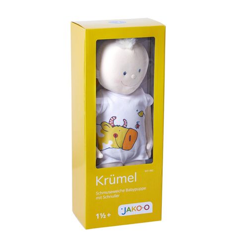 HABA Unisex Stoffpuppe Kuschelpuppe Krümel 1er Pack