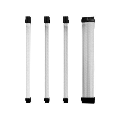 Kabel-Sleeve-Set - Weiß - ONE GAMING