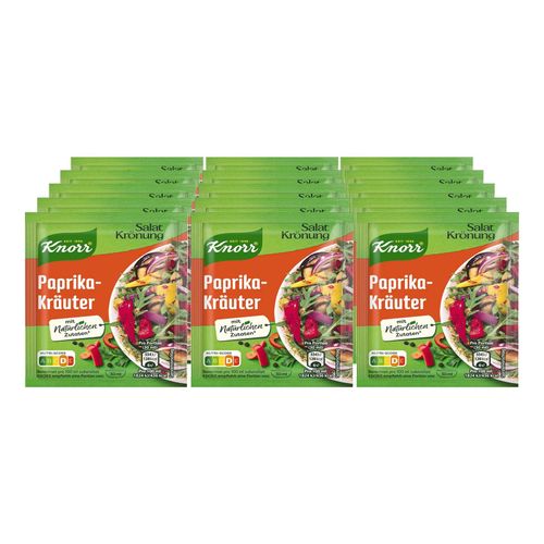 Knorr Salatkrönung Paprika ergibt 5 x 90ml, 15er Pack