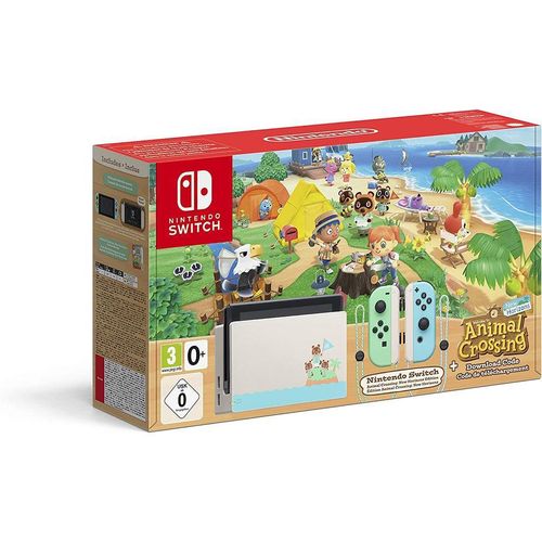 Switch 32GB - Schwarz - Limited Edition Animal Crossing + Animal Crossing