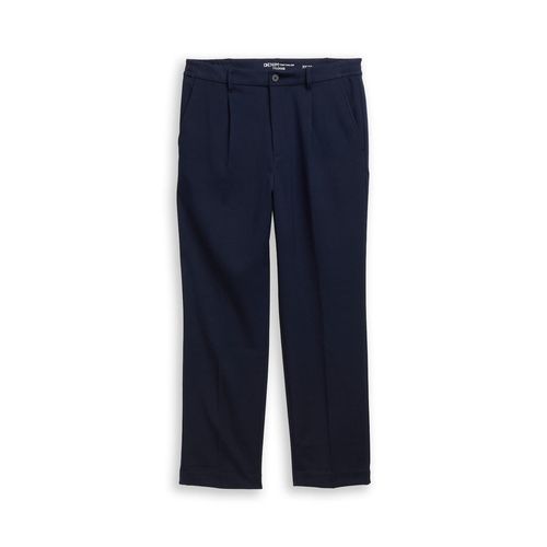 TOM TAILOR DENIM Herren TTLoose Chino Hose mit BÃ¼gelfalte, blau, Uni, Gr. 32/34 Image
