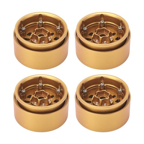 Beadlock Radfelge Nabe,RC Messing Räder,Messing Felgen,RC Messing Beadlock Räder,RC Messing Beadlock Räder Felge,RC Messing Radfelge