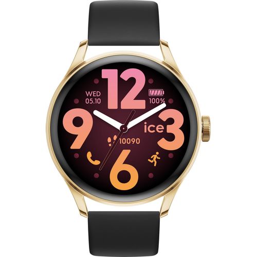 Ice-Watch 025106 Smartwatch ICE Smart 3.0 Round Goldfarben/Schwarz