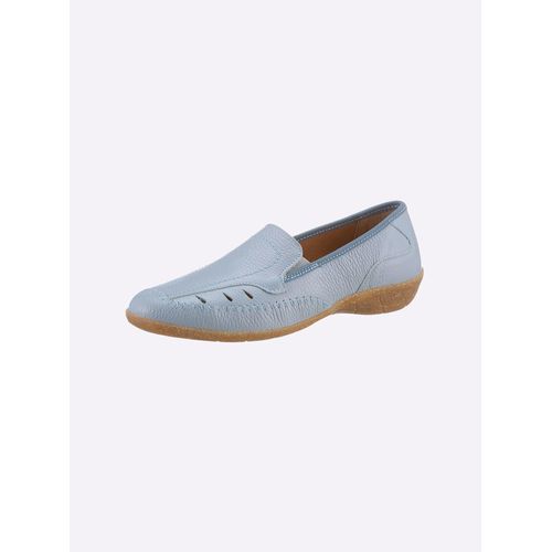 Slipper AIRSOFT, Damen, Gr. 42, grün (zartmint), Glattleder, Basic, Schuhe