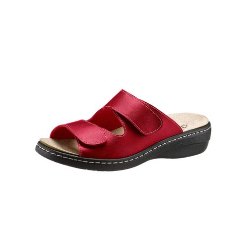 Pantolette AIRSOFT, Damen, Gr. 39, rot, Lederimitat, klassisch, Schuhe