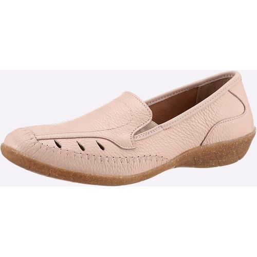 Slipper AIRSOFT, Damen, Gr. 40, beige (puder), Glattleder, Basic, Schuhe