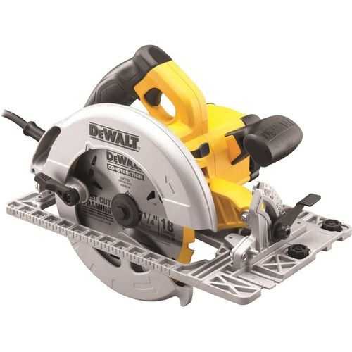 DeWALT Handkreissäge DWE576KR-QS 1600 W / 61 mm inkl. Führungsschiene 1500 mm, Kreissäge