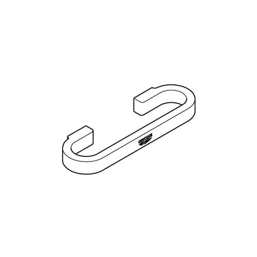 GROHE 41064BE0 Wannengriff Selection 41064 300mm nickel