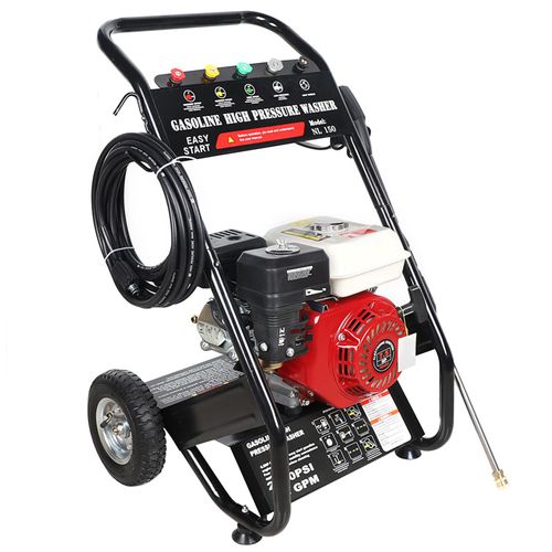 7,5HP Benzin Hochdruckreiniger 190 bar Flächenreiniger Regelbare Druckreiniger Waschmaschine
