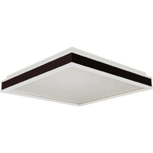 LED Deckenleuchte, Metall, Schwarz, Dimmbar, 4480lm, L 50 cm