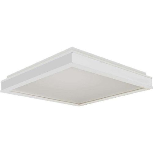 LED Deckenleuchte, quadratisch, weiß, neutralweiß, L 45 cm