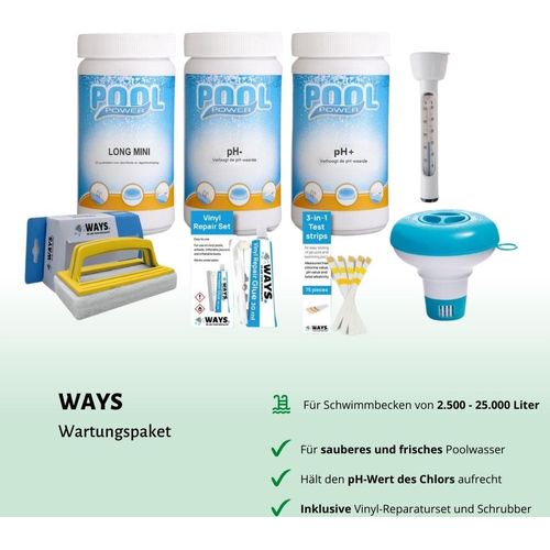 Intex-Schwimmbecken mit rundem Prismenrahmen – 305 x 76 cm – Grau – im Lieferumfang enthalten Wartungspaket - Filterpumpe für Schwimmbad - Filter - Solarmatte - Leiter - Fußbad