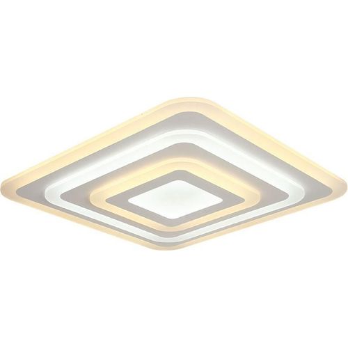 LED Deckenleuchte, Stahl, dimmbar, Farbwechsel, D 49,5 cm