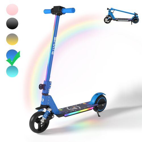Elektroroller, 130 W Motor/Höchstgeschwindigkeit 14 km/h/24 V 2,5 Ah Lithium-Ionen-Akku