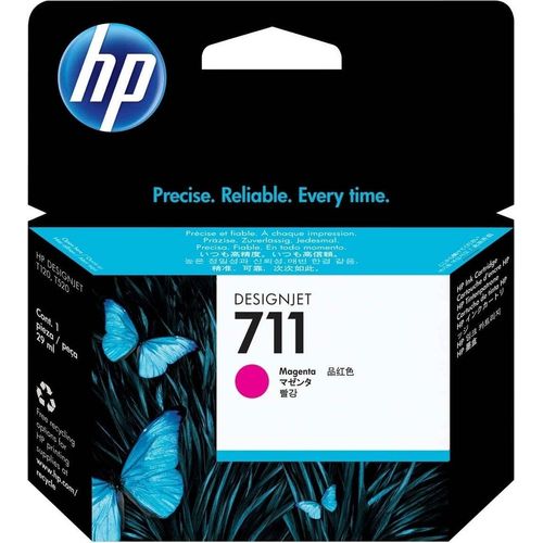 Tintenpatrone HP Nr. 711 CZ131A magenta 29ml Packung mit 50 Stück