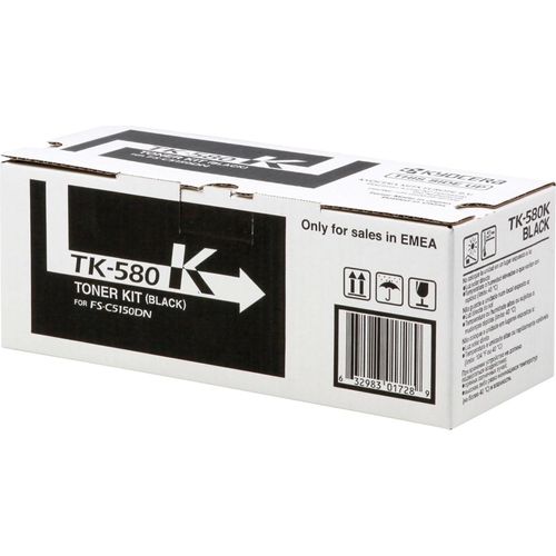 Toner Kyocera TK580K schwarz Packung mit 15 Stück