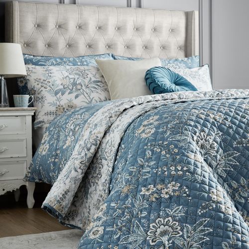 Laura Ashley - Marlbrook gesteppte Tagesdecke 235x235cm