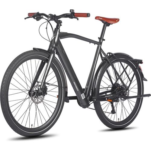 FAFREES F700M City E-Bike - Motor 250W Akku 36V10AH Alurahmen Hydraulikbremse - Schwarz