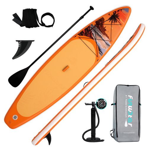 FunWater Stand up paddle Board, SUP Board Set, Stand up Paddle Board,SUP paddle Board,Handpumpe,350x83x15cm, bis150kg