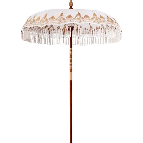 Sonnenschirm Cremefarben 180-190 cm, Design Möbel Markisen Neu