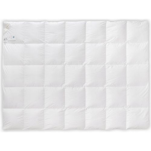 Bettdecke GÄNSEDAUNEN 70% 135x200 Basic Plus 1100g PREMIUM weiß