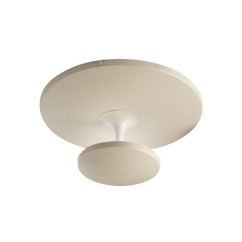 LED-Deckenlampe Conrad, sandfarben, Ø 50 cm, Metall, dimmbar