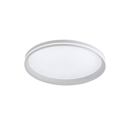 LED-Deckenlampe Isy, weiß, Ø 45 cm, Metall, CCT, dimmbar