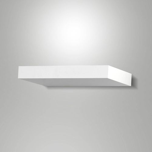 LED-Wandleuchte Guia, weiß, Metall, 24 cm breit