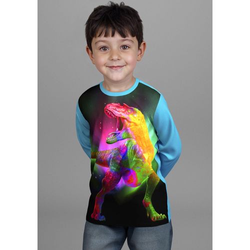 KIDSWORLD Langarmshirt »Dino-Shirt«, Dino Fotodruck