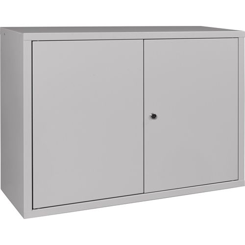 Hängeschrank H600xB800xT300mm Vollblech,1 BD Stahlbl.lichtgrau/lichtgrau