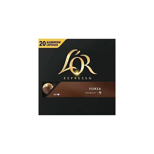 L'OR Forza Kaffeekapseln 20 Stück à 5.2 g