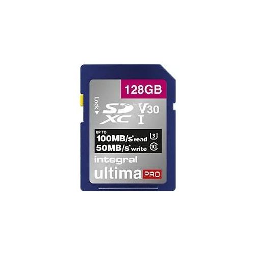 Integral SDXC Flash-Speicherkarte UltimaPRO V30 128 GB