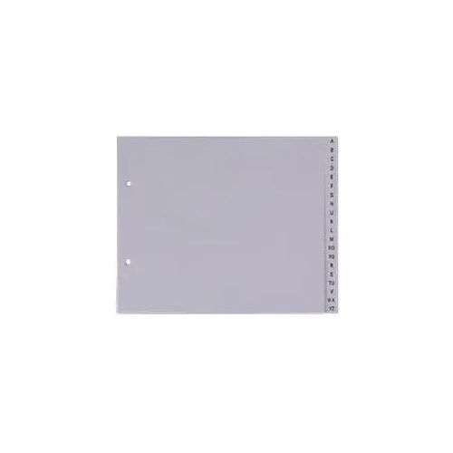Viking A - Z Alphabetische Register DIN A5 Grau 20-teilig PP (Polypropylen) 2 Löcher Alphabetisch
