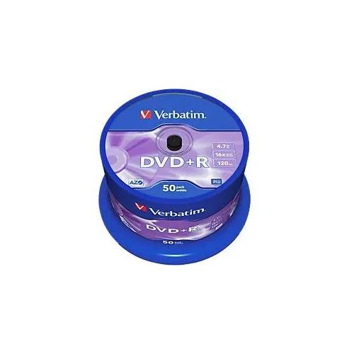 Verbatim DVD+R Spindle 16x 4.7 GB 50 Stück