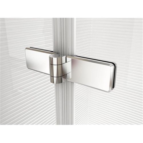 Glaszentrum Hagen - 80x100x195cm - Duschabtrennung Nora Duschabtrennung - 8mm - ESG Glas