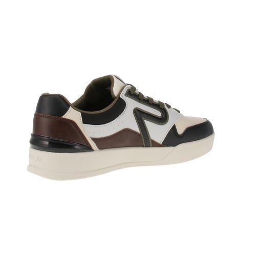 Replay Oyzone Mix GMZ5N C0007S - Herren Sneaker - 3416-White-Tofu Black, Größe:44 EU