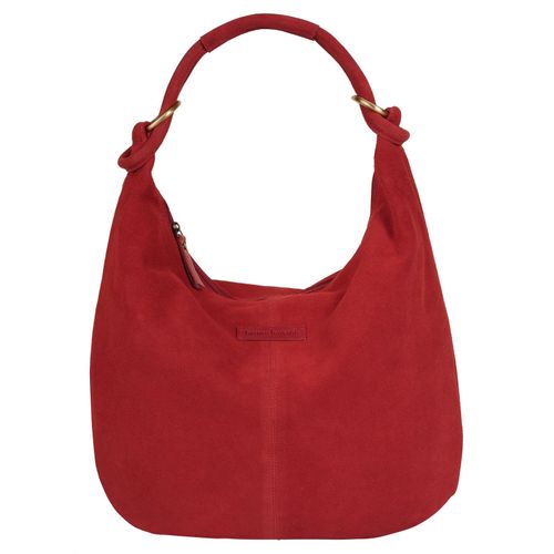 Shopper BRUNO BANANI, Damen, Gr. B/H/T: 43cm x 33cm x 4cm onesize, rot, Leder, unifarben, Taschen, echt Leder