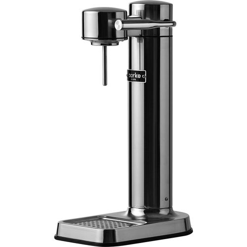 AARKE Wassersprudler Carbonator 3 Steel Silber mit PET Flasche Edelstahl Finish