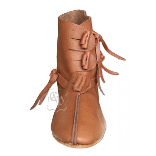 Wendegenähte Halbstiefel mit Knebelverschluss : 39 Größe: 39