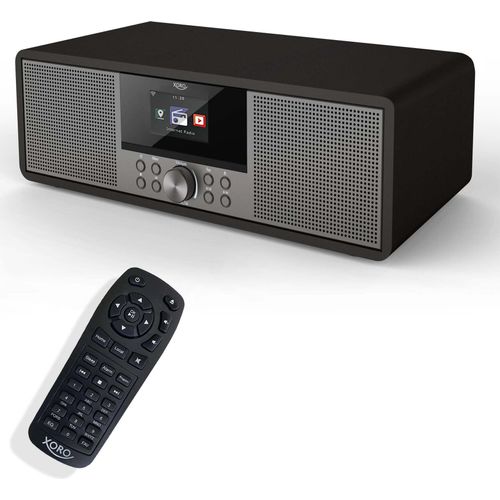 XORO HMT 600 V2 - All-in-One Internetradio WLAN CD-Player DAB+/FM Radio Bluetooth Podcast USB MP3 Mediaplayer Spotify Connect MP3-Streaming (UPnP)