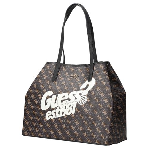 Guess Vikky Frauen Tasche Mit Beutel Braun – Einheitsgröße / Braun