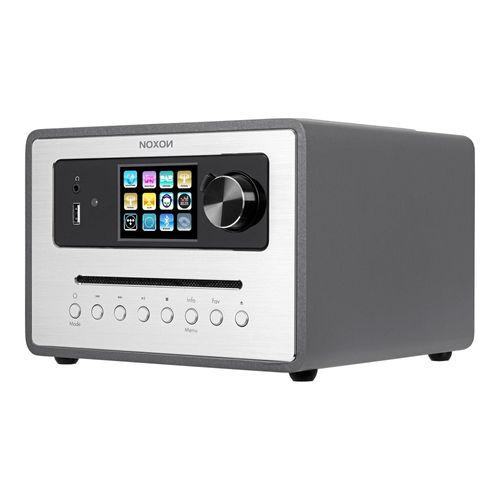 Noxon iRadio 500 CD Anthrazit - 360° Soundsystem DAB+ / UKW / Internetradio, Bluetooth