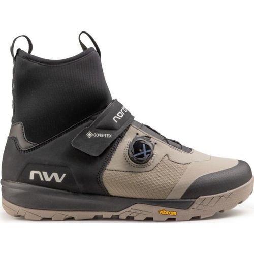 NORTHWAVE Fahrradschuhe - KINGROCK PLUS GTX - Schwarz/Braun 45