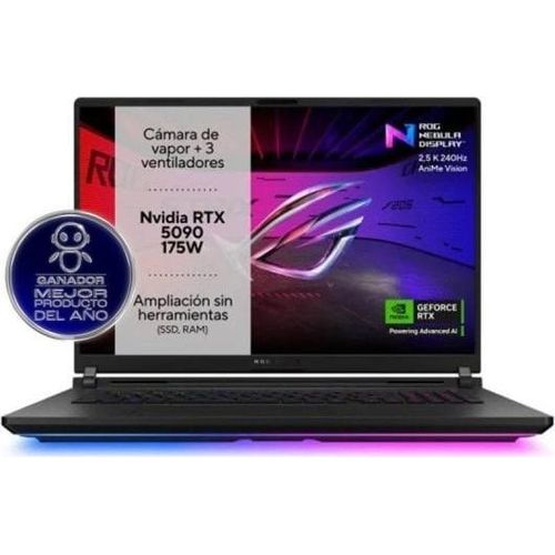 Asus Sistemas Rog Strix Scar 18 G835lx-sa046w 18´´ Ultra 9-275hx/64gb/4tb Ssd Gaming-laptop One Size / EU Plug 220V One Size
