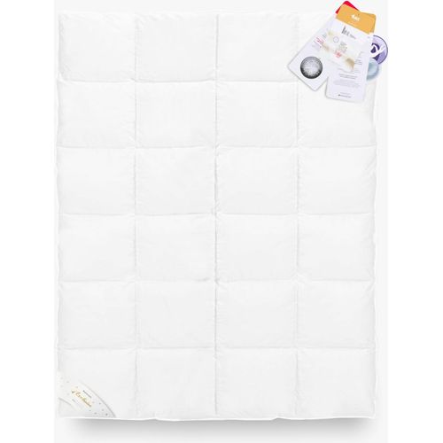 Bettdecke GÄNSEDAUNE 100% 135x200 ROYAL 630g Exklusiv