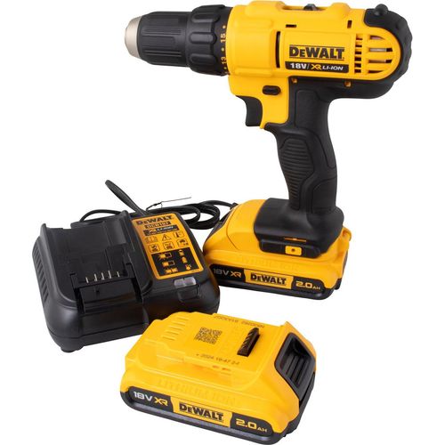 DeWalt 18 V Akku-Bohrschrauber Akkuschrauber DCD771D2-QW inkl. Akku/Ladegerät